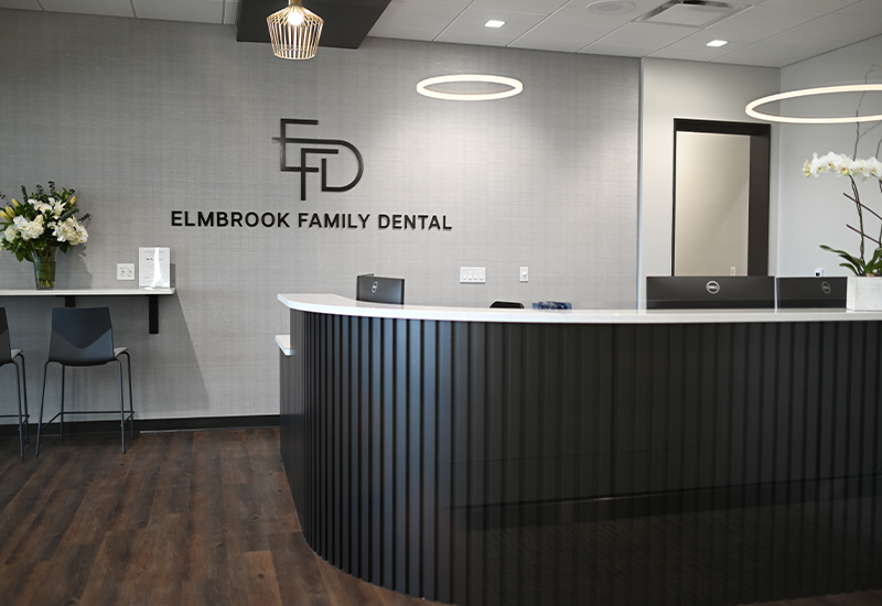 Front desk at Elmbrook Family Dental of Wauwatosa